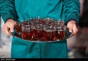 روایتی گرم در چایخانه حضرت رضا(ع)