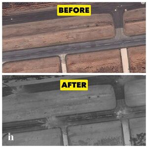 عکس/ تخریب گسترده فرودگاه صنعا پس از حمله رژیم صهیونیستی