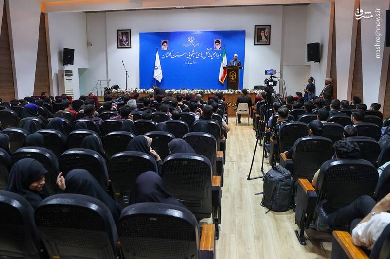 نشست صمیمانه قالیباف با تشکل‌های دانشجویی استان گلستان