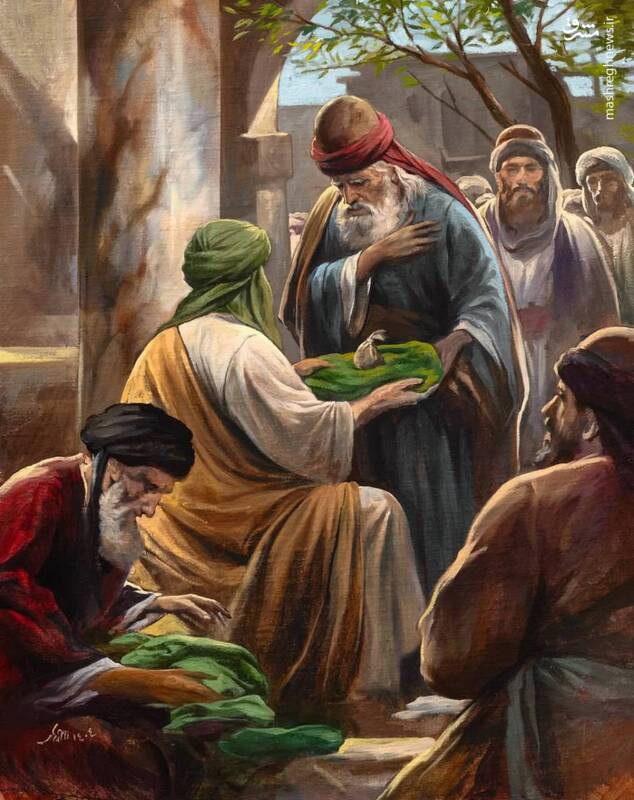 انتشار نقاشی «عطاء السلطان» به مناسبت ولادت آقا امام رضا