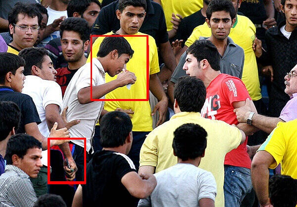 ادامه مماشات با خاطیان فوتبال؛ جولان بیاخلاقها روی سکوها