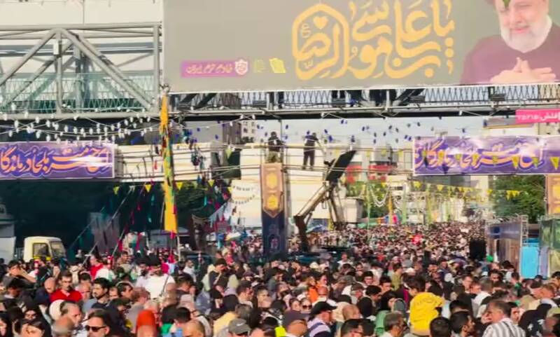 تصاویری از جشن امام رضایی‌ها در پایتخت