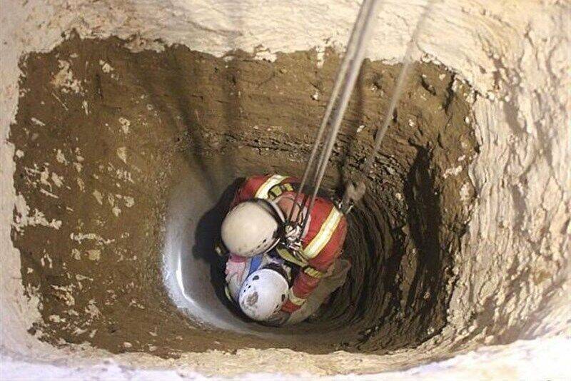 حادثه،مرادي،چاه،كوهدشت،نفر،اكسيژن،نجات،سقوط،قضايي،بحران،تشكي ...
