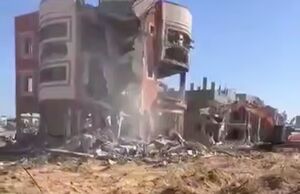 تخریب خانه‌های شهروندان فلسطینی در رفح