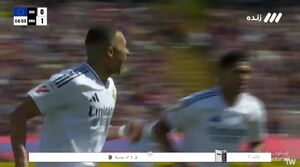 فیلم/ گل اول رئال به بارسا توسط امباپه