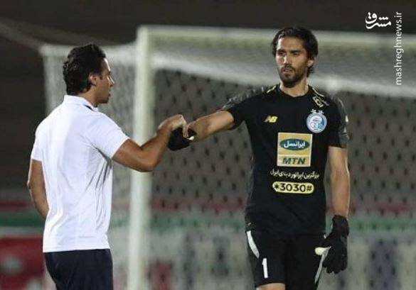 عکس زیرخاکی و خاص از حسینی؛ کاپیتانی که شاگرد همبازیانش شد!