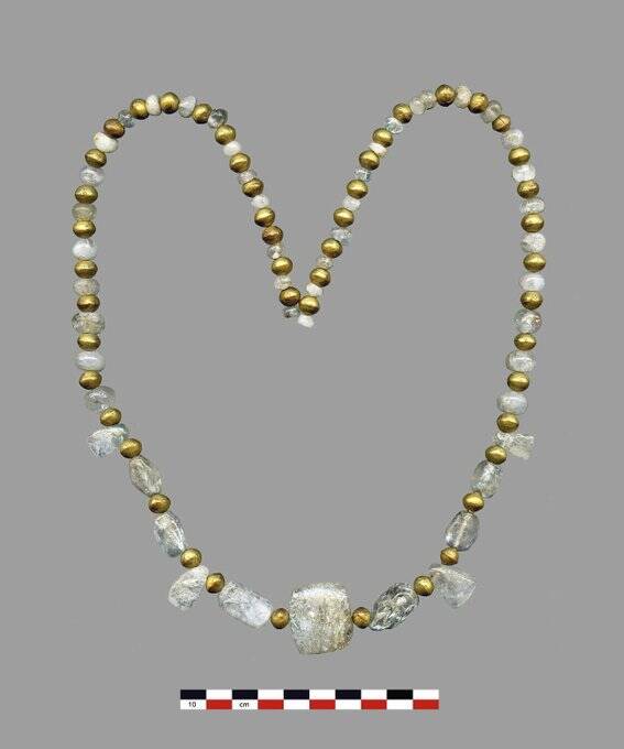 گردنبندهای دوره ساسانی چه شکلی بودند؟+ عکس