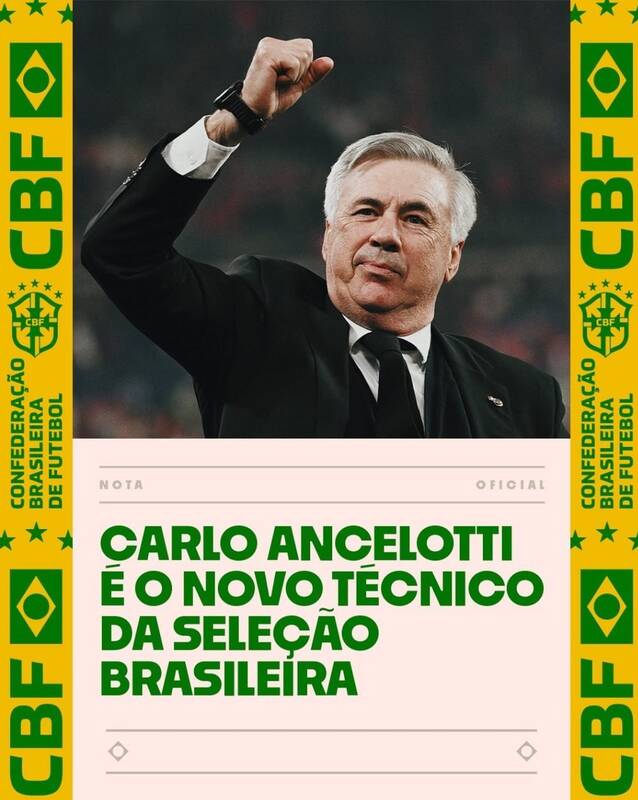 کارلو آنچلوتی , تیم ملی فوتبال برزیل ,