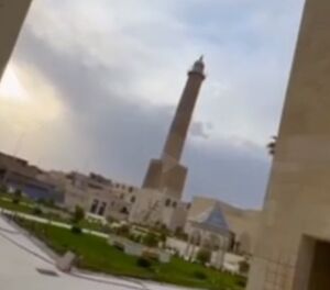 جدیدترین تصاویر از مسجد تاریخی موصل