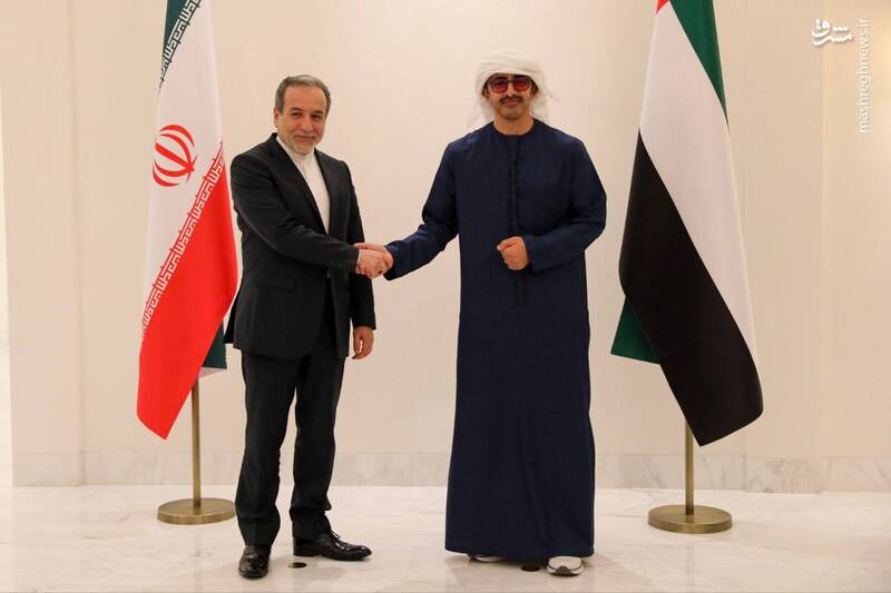 دیدار با شیخ عبدالله بن زاید آل نهیان معاون نخست‌وزیر و وزیر امور خارجه امارات