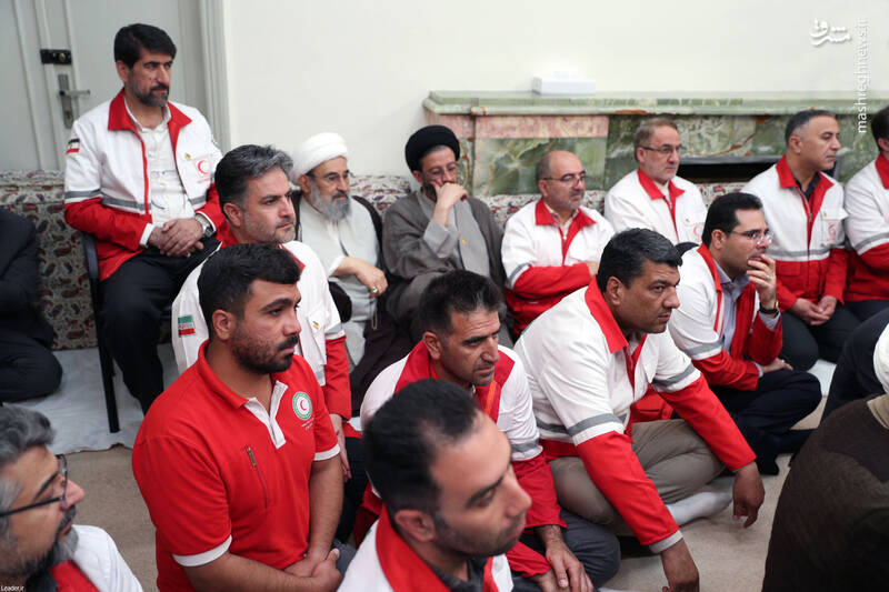 عکس/ دیدار دستاندرکاران کنگره شهدای امدادگر با رهبر انقلاب