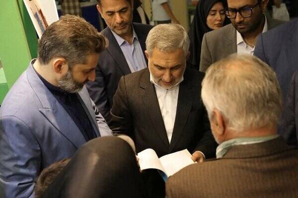كتاب،اسماعيلي،ناشران،فرهنگي،نشر،نمايشگاه،بازديد،جمهور،معاون، ...