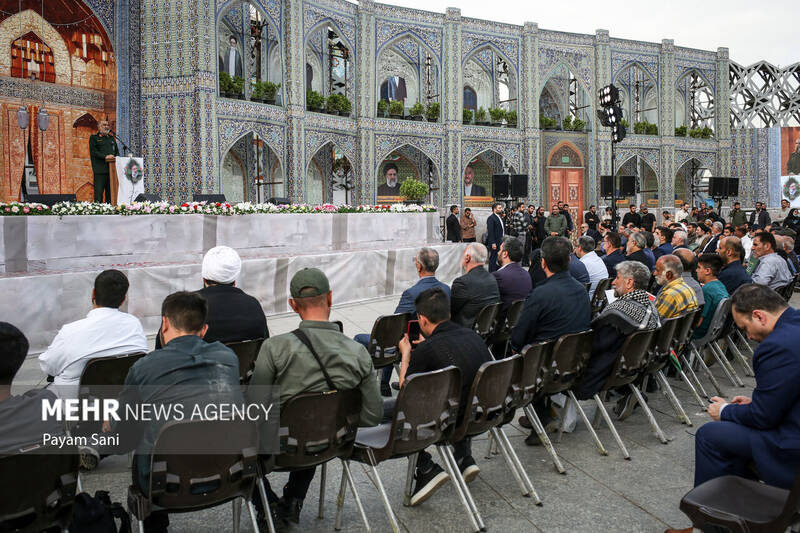 مراسم سالگرد شهدای خدمت