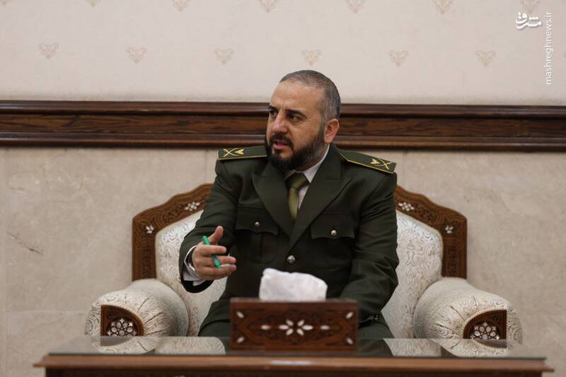 عمل زیبایی وزیر دفاع شورشیان سوریه جنجالساز شد+ عکس