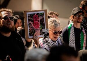 تظاهرات حامیان فلسطین در سوئد