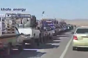 قاچاق سوخت با مخلوط آب و بنزین +فیلم