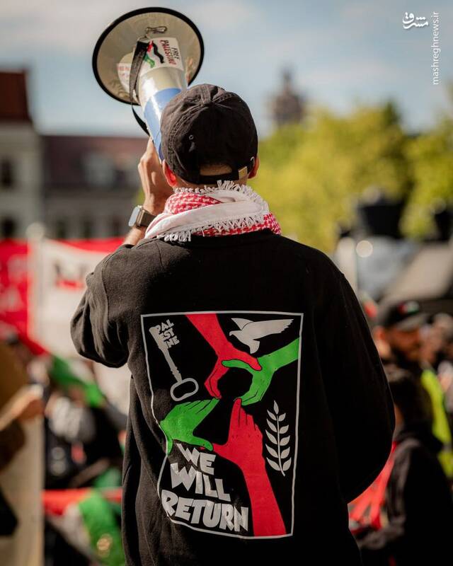 عکس/ تظاهرات حامیان فلسطین در سوئد