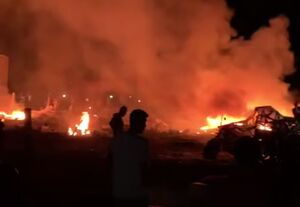 بمباران چادرهای آوارگان فلسطینی در خان‌یونس