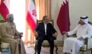 فیلم/ دیدار سه‌جانبه وزیران خارجه ایران عمان و قطر در تهران