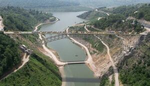 تست موفق بزرگترین پل فلزی شمال کشور