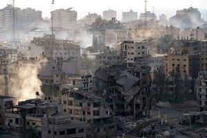 غزه قبل و بعد تجاوز صهیونیست‌ها