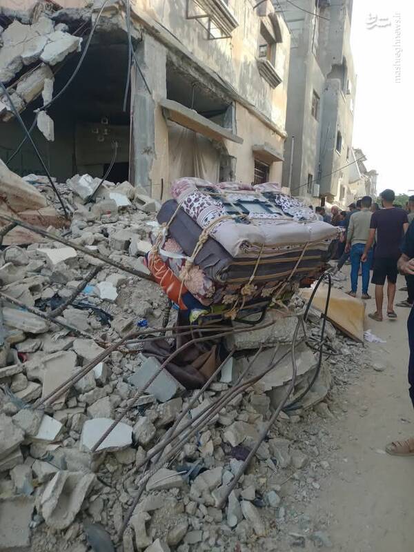 تصاویری از تجهیزات به جا مانده از نیروهای اسرائیلی در خان یونس