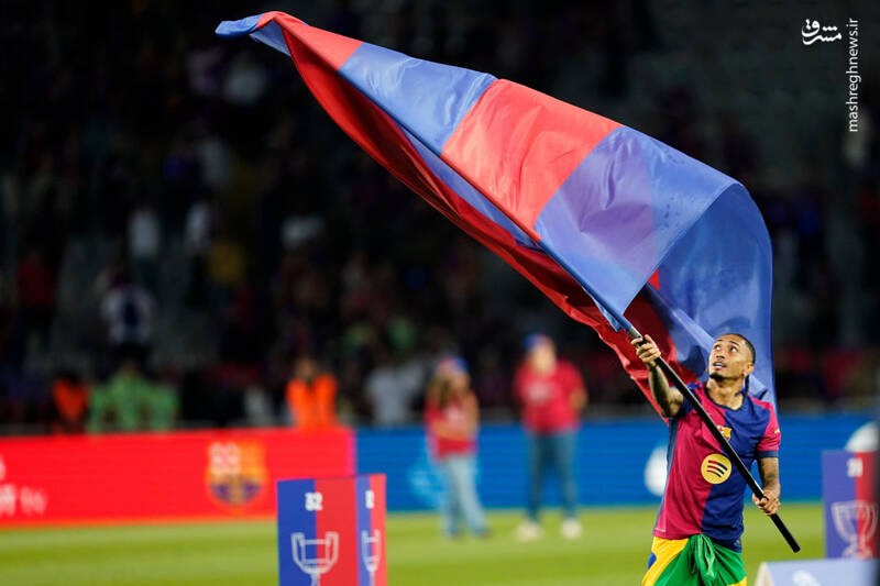 عکس/ جشن قهرمانی بارسلونا در لالیگا