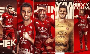کارنامه ۵ بازیکن جدید پرسپولیس +عکس و فیلم