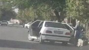 لحظه ربوده شدن یک روحانی در ایرانشهر