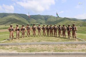 فیلم/ رزمایش مشترک سپاه پاسداران و ارتش آذربایجان در قره‌باغ