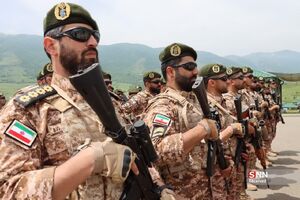 دست دادن جالب دو نظامی ارشد ایران و آذربایجان در نقطه صفر مرزی