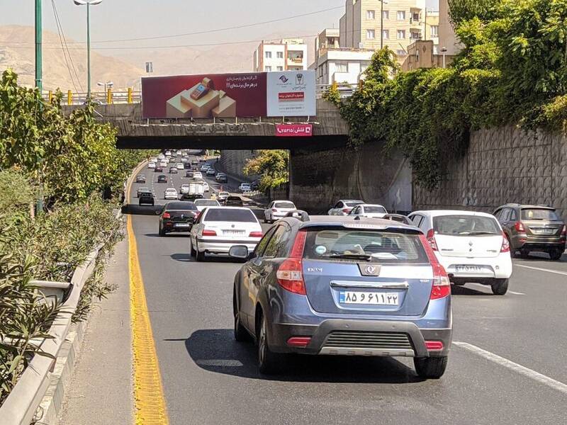 بزرگراه،شهيد،ستاري،مسير،جنوب،شب