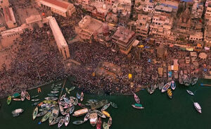 تصویری دیدنی از ساحل زیبای کاشی هند