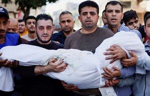 فیلم/ انتقال مجروحان با تانکرهای حمل آب در غزه