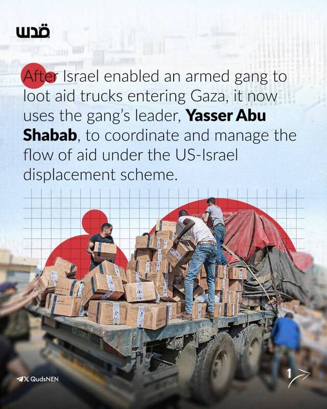 یاسر ابوشباب راهزن غزه کیست؟