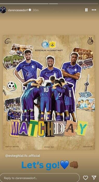 اولین پیام «سیدورف» برای استقلالیها؛ بزن بریم...