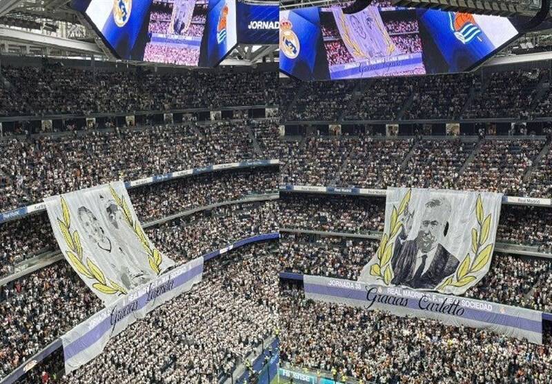 پیروزی رئال در روز وداع با آنچلوتی و مودریچ +عکس