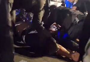 سرکوب وحشیانه صهیونیست‌ها توسط پلیس اسرائیل