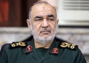 فیلم/ سلامی: با صلابت در برابر ارتش گسترده دشمن ایستاده‌ایم