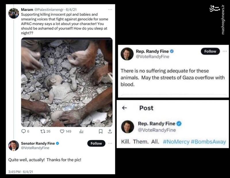 نگاهی کوتاه به مواضع جنگجوی ایدئولوژیک خودخوانده برای اسرائیل