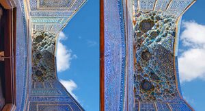 مسجد جامع یزد و راهی به سوی آسمان+ عکس