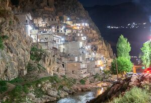 عکس/ شب‌های پالنگان؛ آرامش در کنار رود خروشان