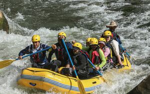 عکس/ رودخانه "سیروان" بهشت پنهان ورزش‌های آبی