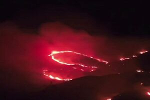 آتشی که به جان طائف عربستان افتاده است+ فیلم