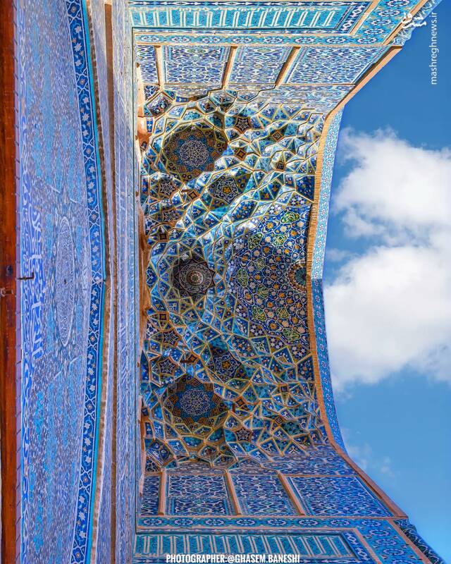 مسجد جامع یزد و راهی به سوی آسمان+ عکس