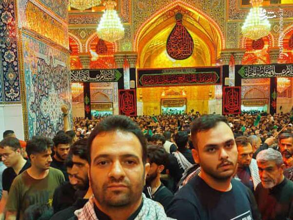 تصاویری از قاضی شهید احسان باقری در کربلا