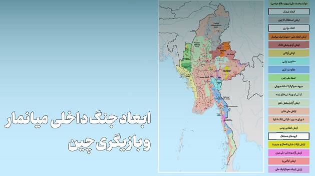 ابعاد جنگ داخلی میانمار و بازیگری چین