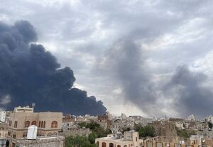 فیلم/ حملات رژیم صهیونیستی به فرودگاه صنعاء