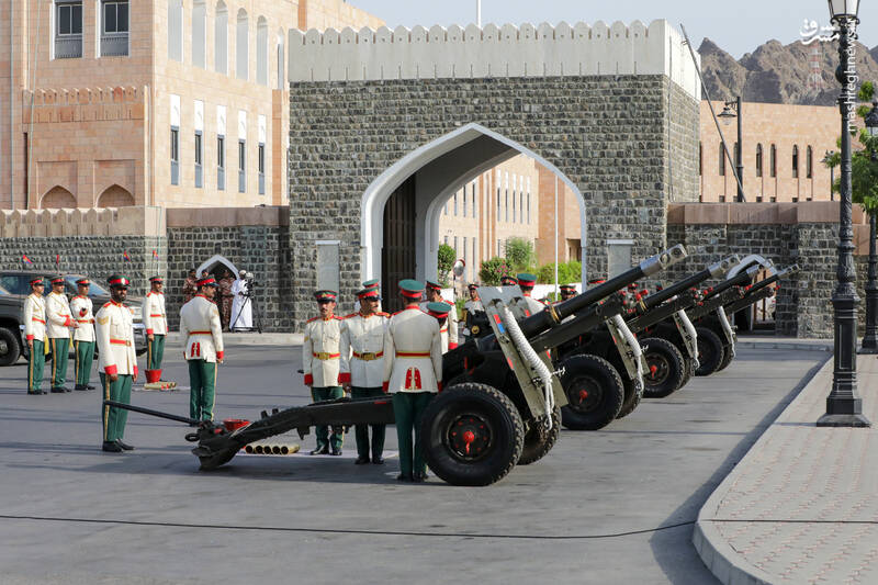 استقبال رسمی از پزشکیان در کاخ سلطنتی عمان