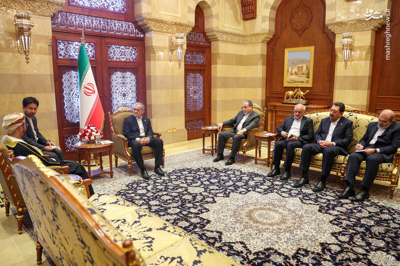 دیدار وزیر خارجه عمان با رئیس جمهور